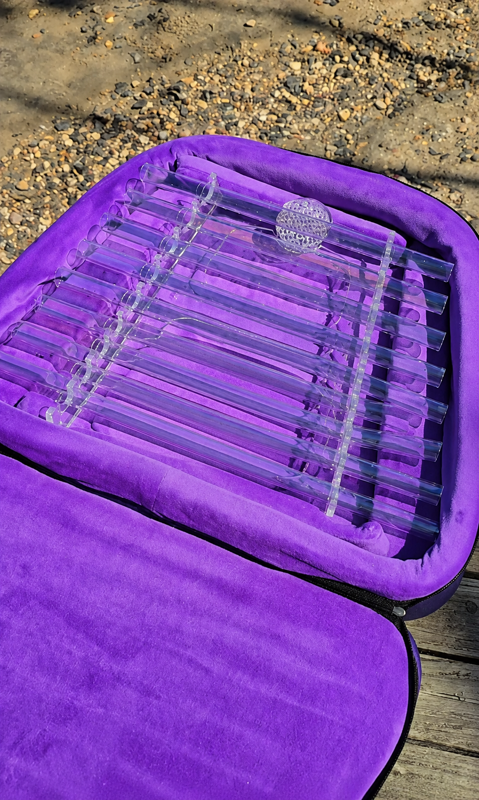 Crystal Harp Backpack for 8 Note Harp