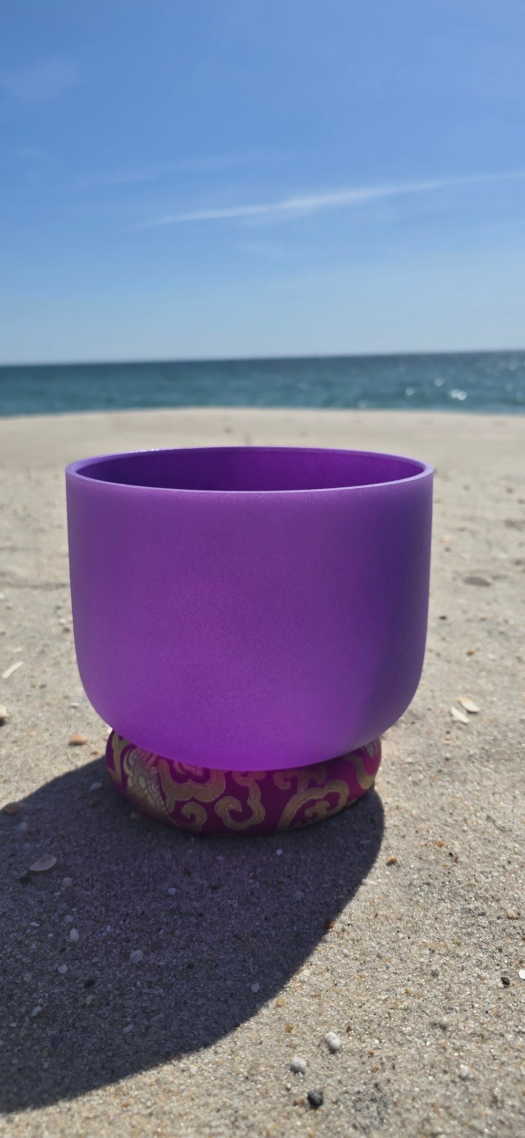 Pastel Singing Bowl Set with 2 Carry Bags 8-14 inch