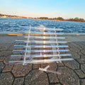 Flower of Life Cosmic Crystal Harp with Backpack Carry Bag & Suitcase