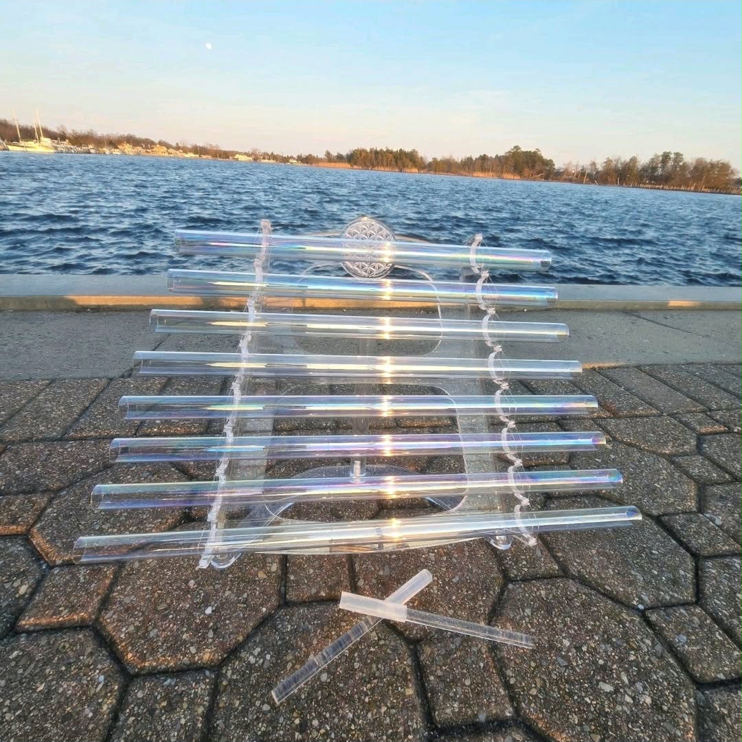 Flower of Life Cosmic Crystal Harp