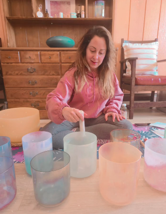 Signature Clear Quartz Crystal Singing Bowls