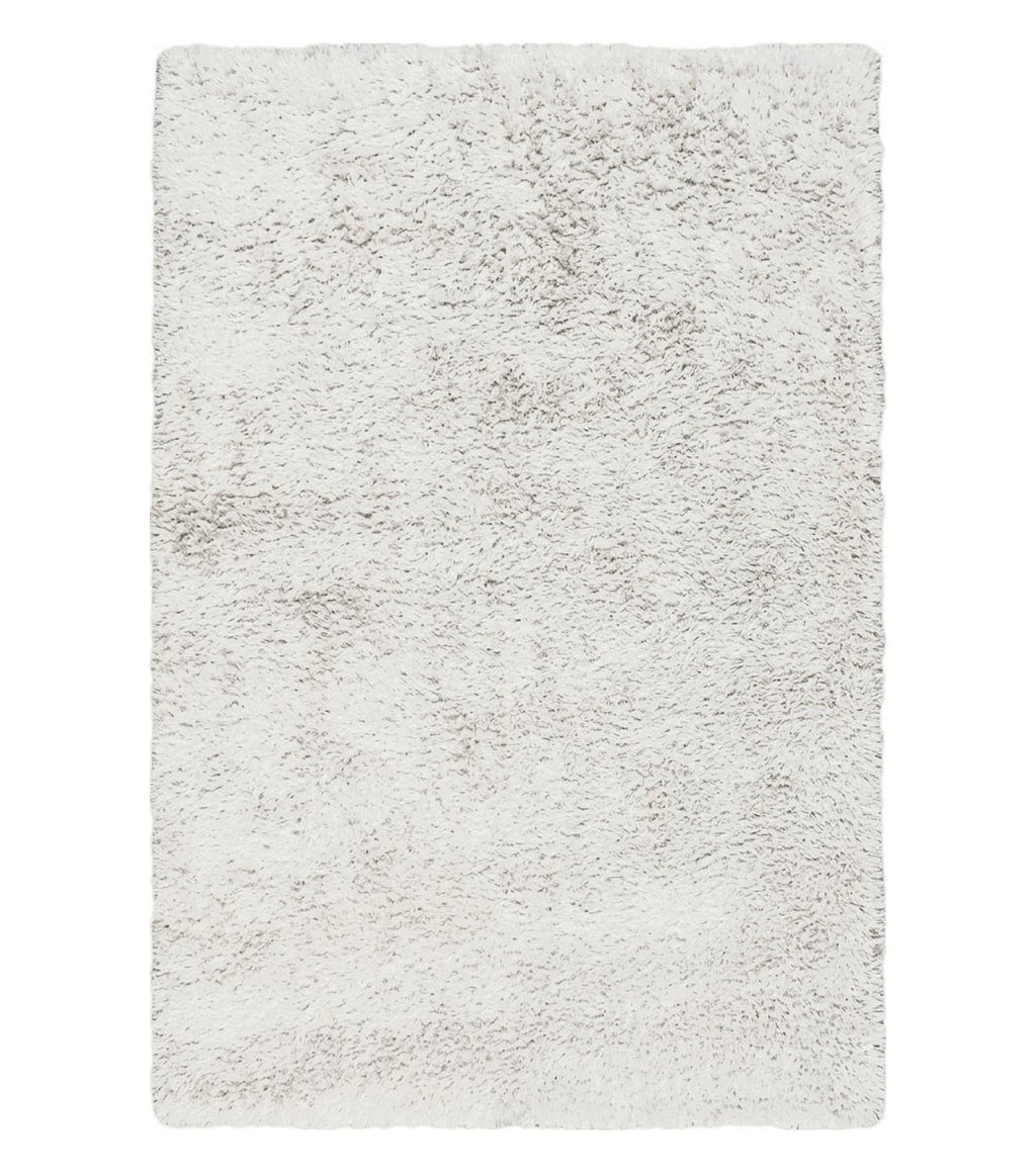 Safavieh Shag Rug 5x8, Pearl White Color, Isaac Mizrachi Shag Collection 5x7 Carpet, High Pile Soft Fluffly Bedroom Rug, Living Room Rug