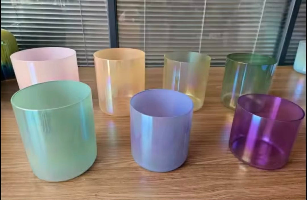 Signature Clear Quartz Crystal Singing Bowls