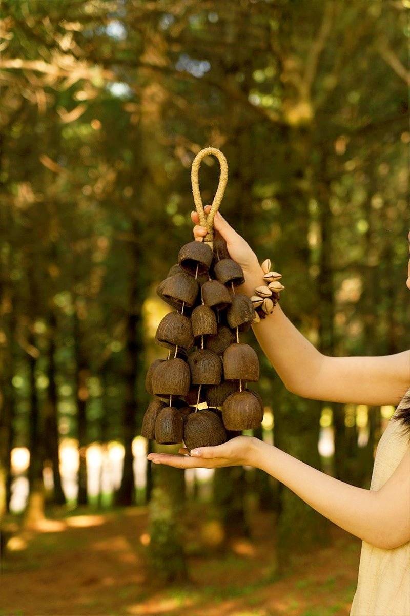 Hand Bell | Salin Water Bellwood Seed Shaker