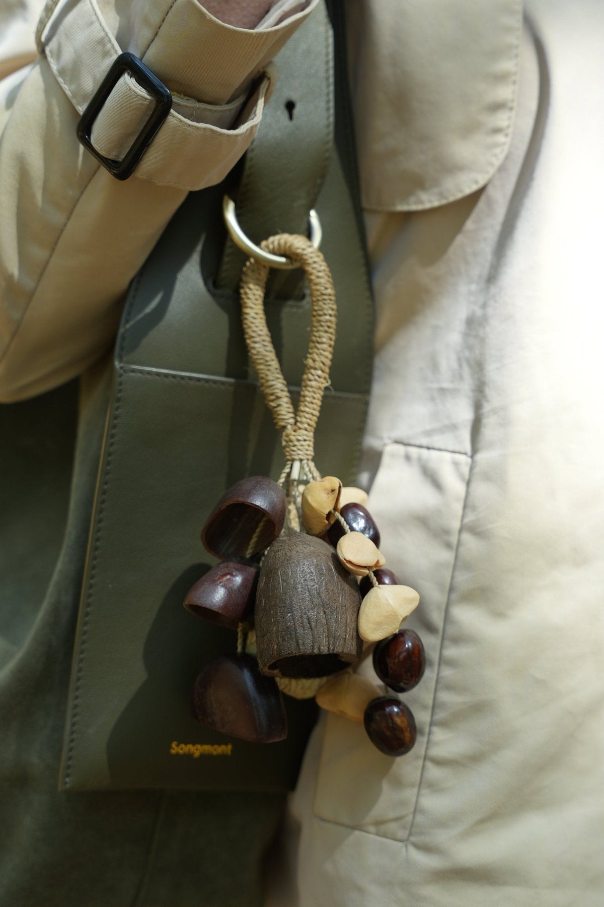 "The Forest Bouquet" Natural Seed Charm