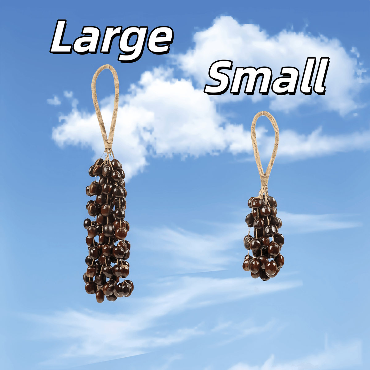 Hand Bell | Handmade Pala Seed Seed Shaker