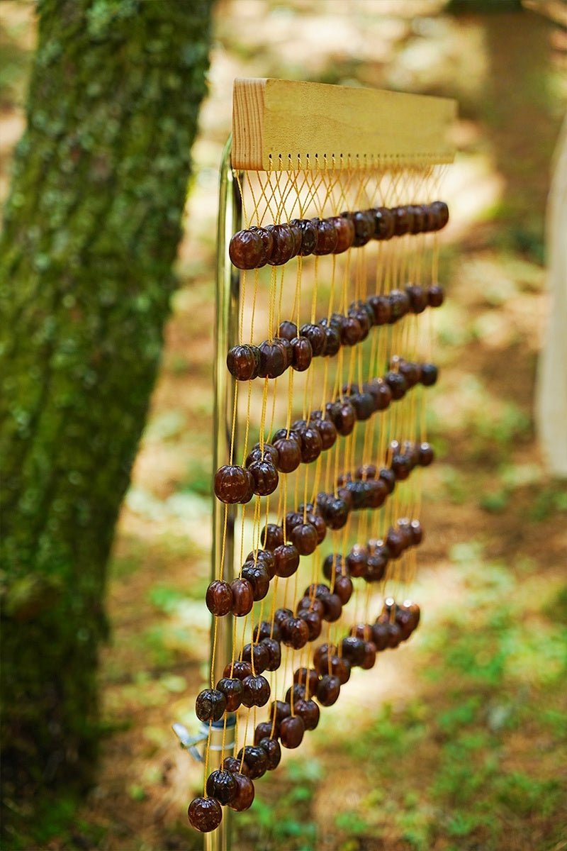Handmade Pala Seed Shell Hand Bell